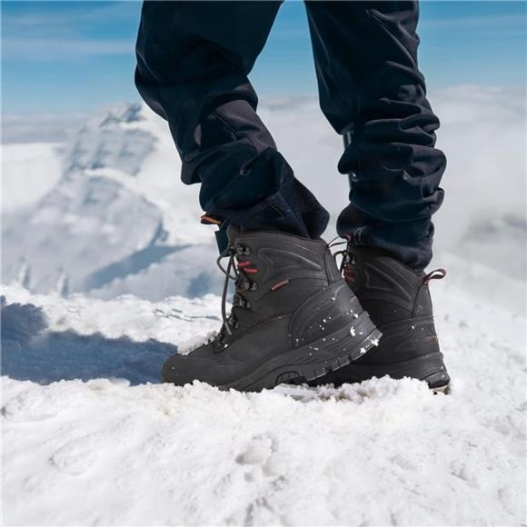 Men\'s Insulated Waterproof Construction Hiking Winter Snow Boots main image 3